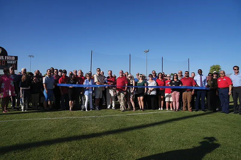 MCC hosts ribbon-cutting at Firebird Field for new soccer teams