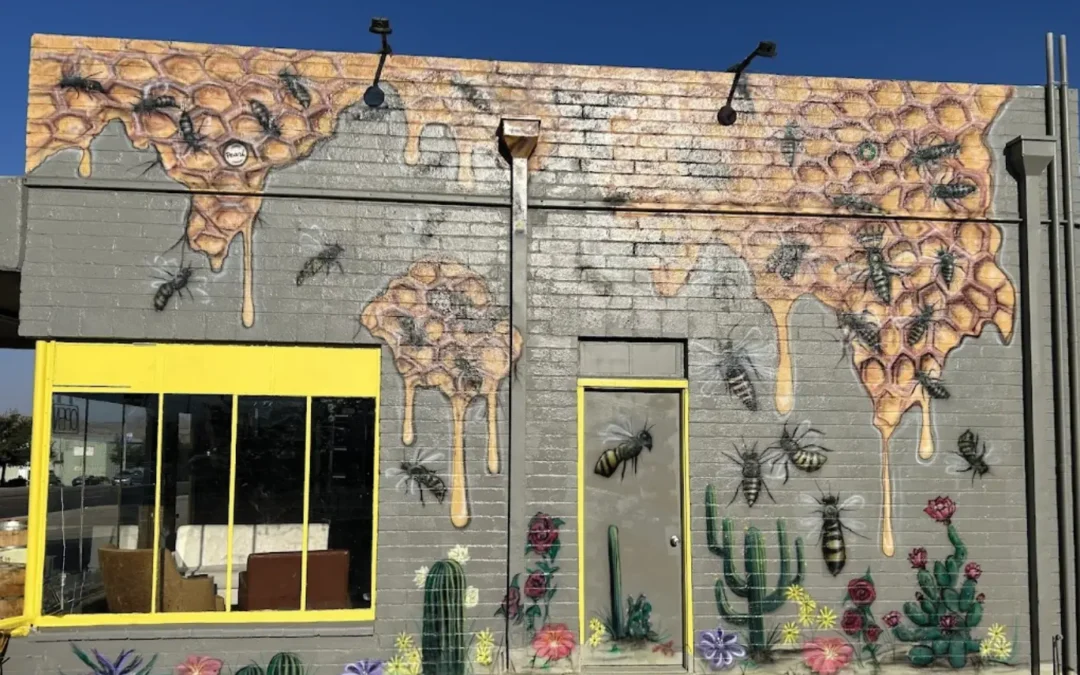 Hive Five Meadery Adds to Kingman’s Downtown Revival with New Mural